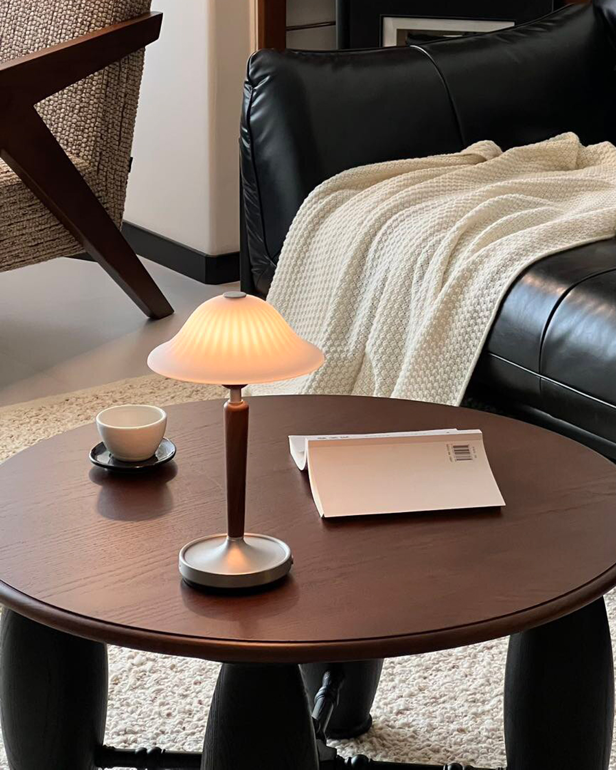 Hush Veil Rechargeable Table Lamp