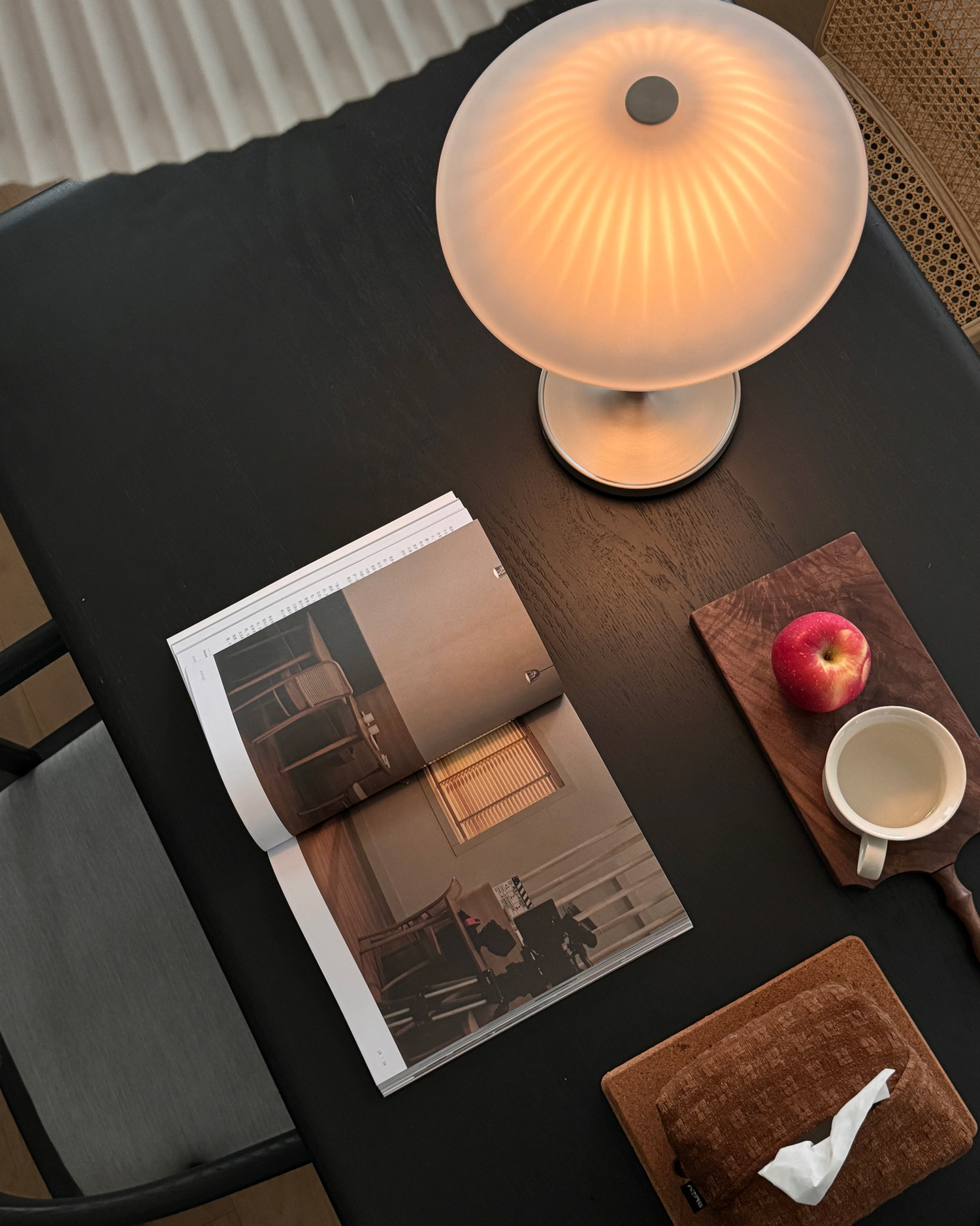 Hush Veil Rechargeable Table Lamp