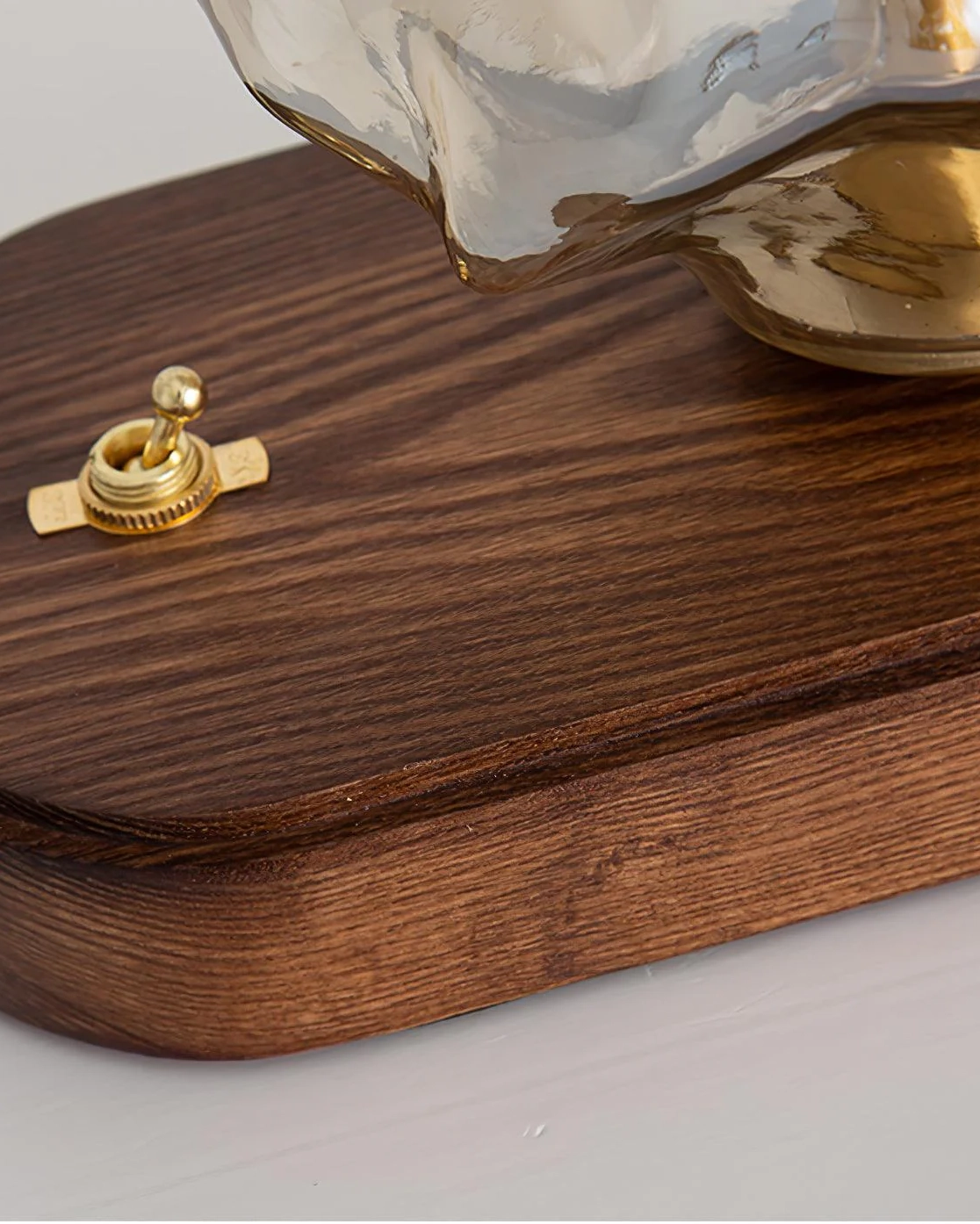 Ice Stone Glass Table Lamp