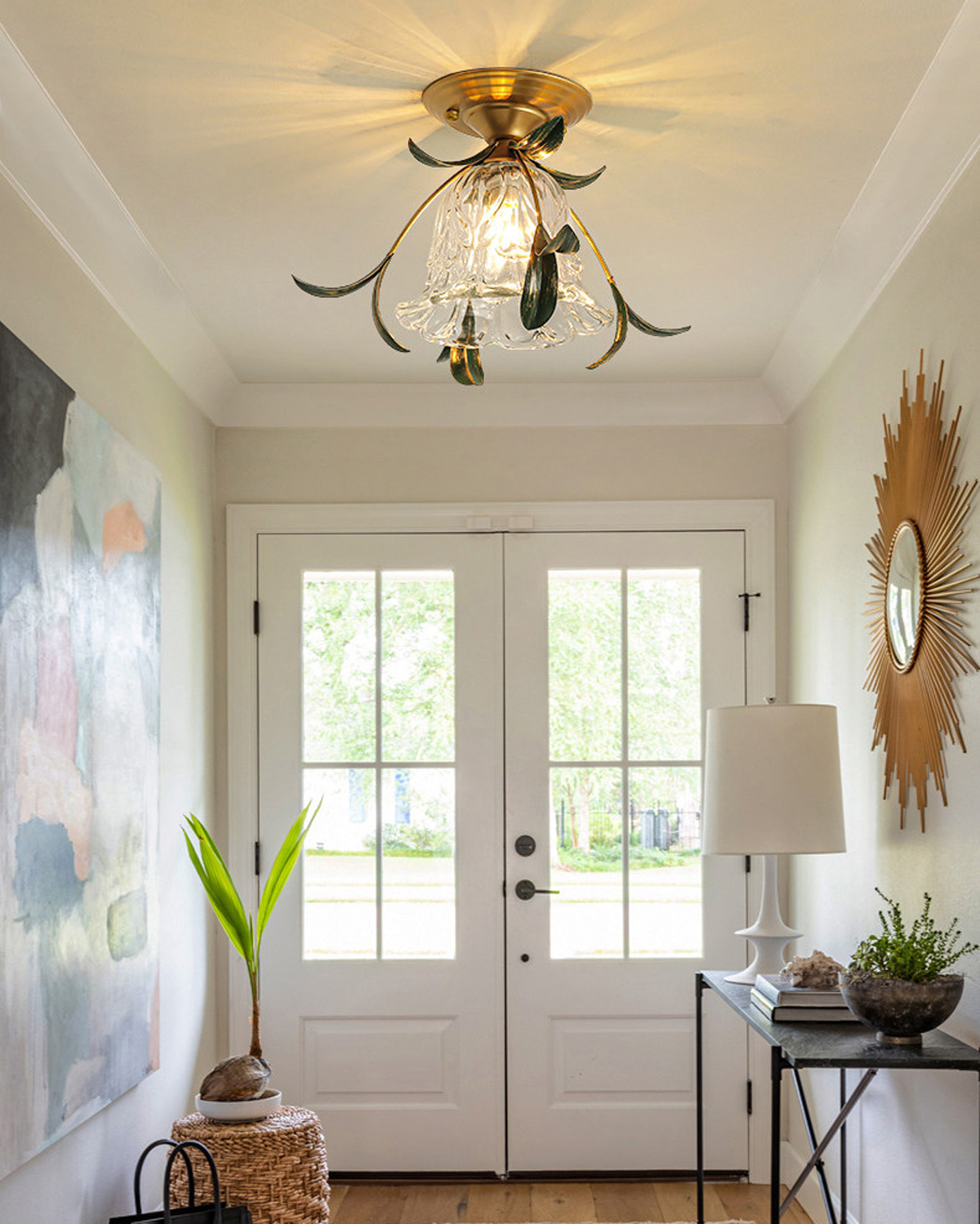 Ivy Bell Flush Mount Ceiling Light