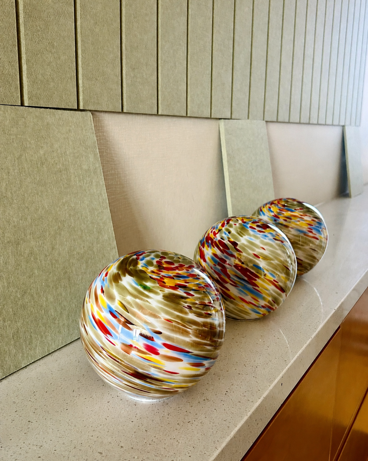 Kaleido Bloom Glass Wall Light