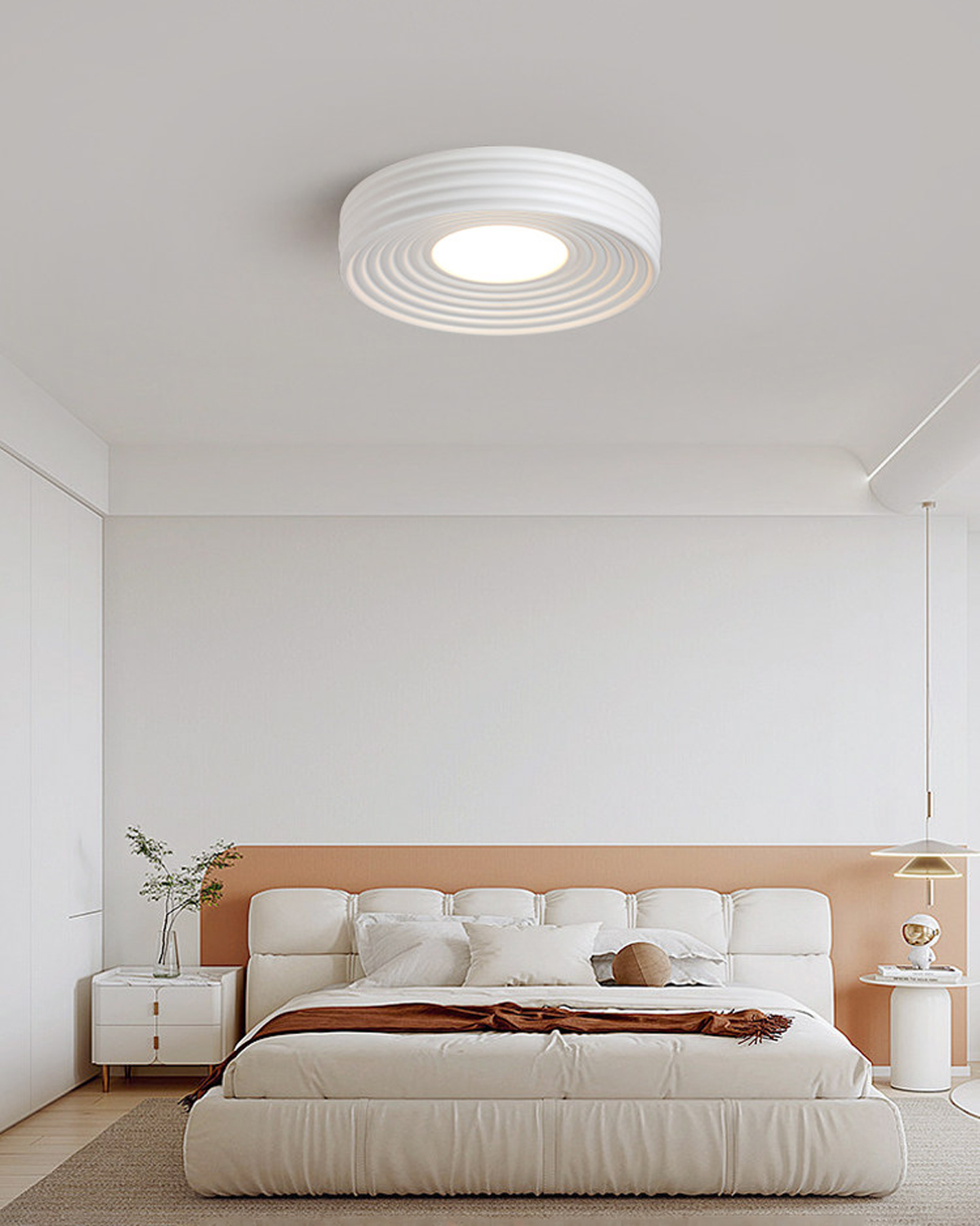 Layered Halo Ceiling Light