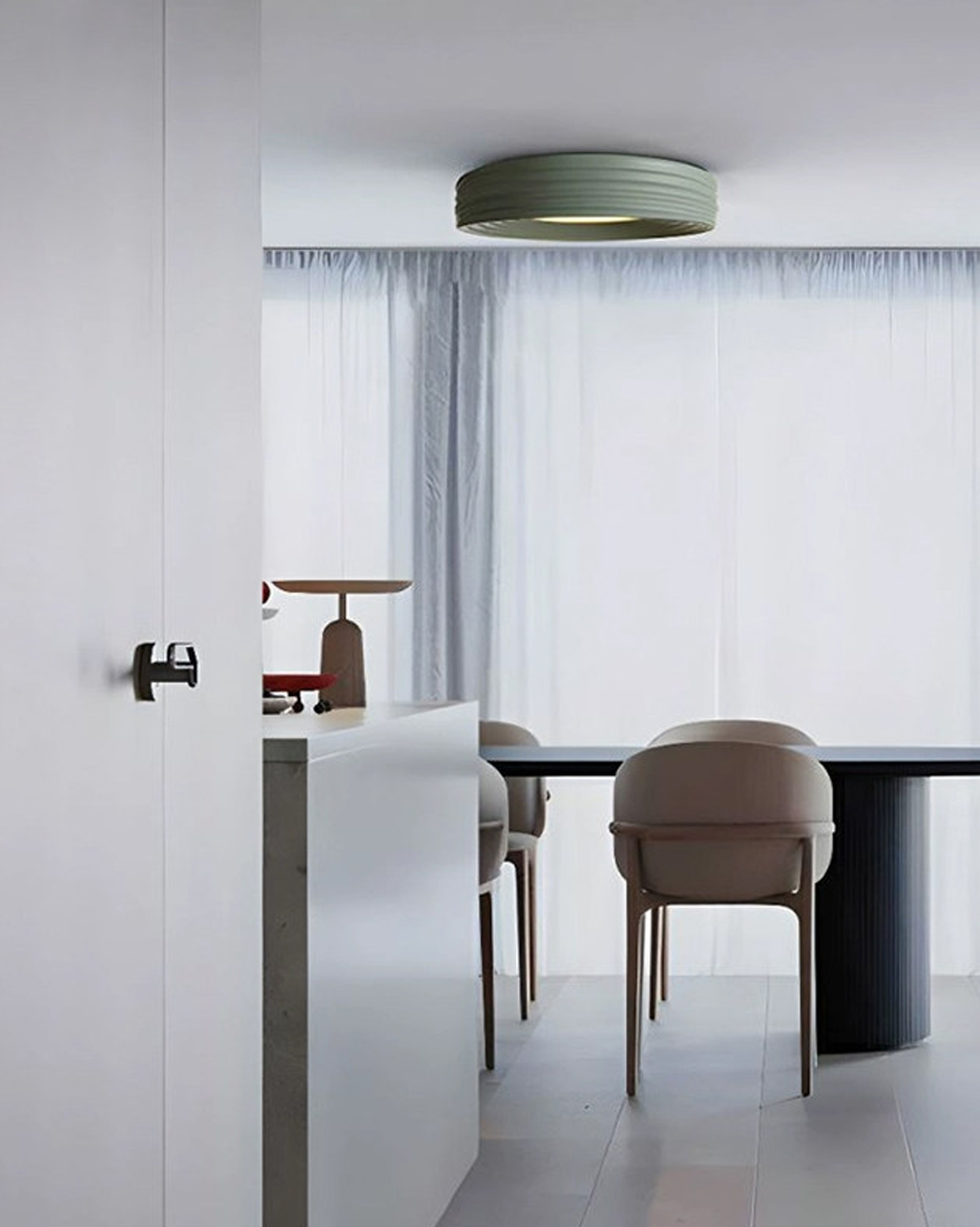 Layered Halo Ceiling Light