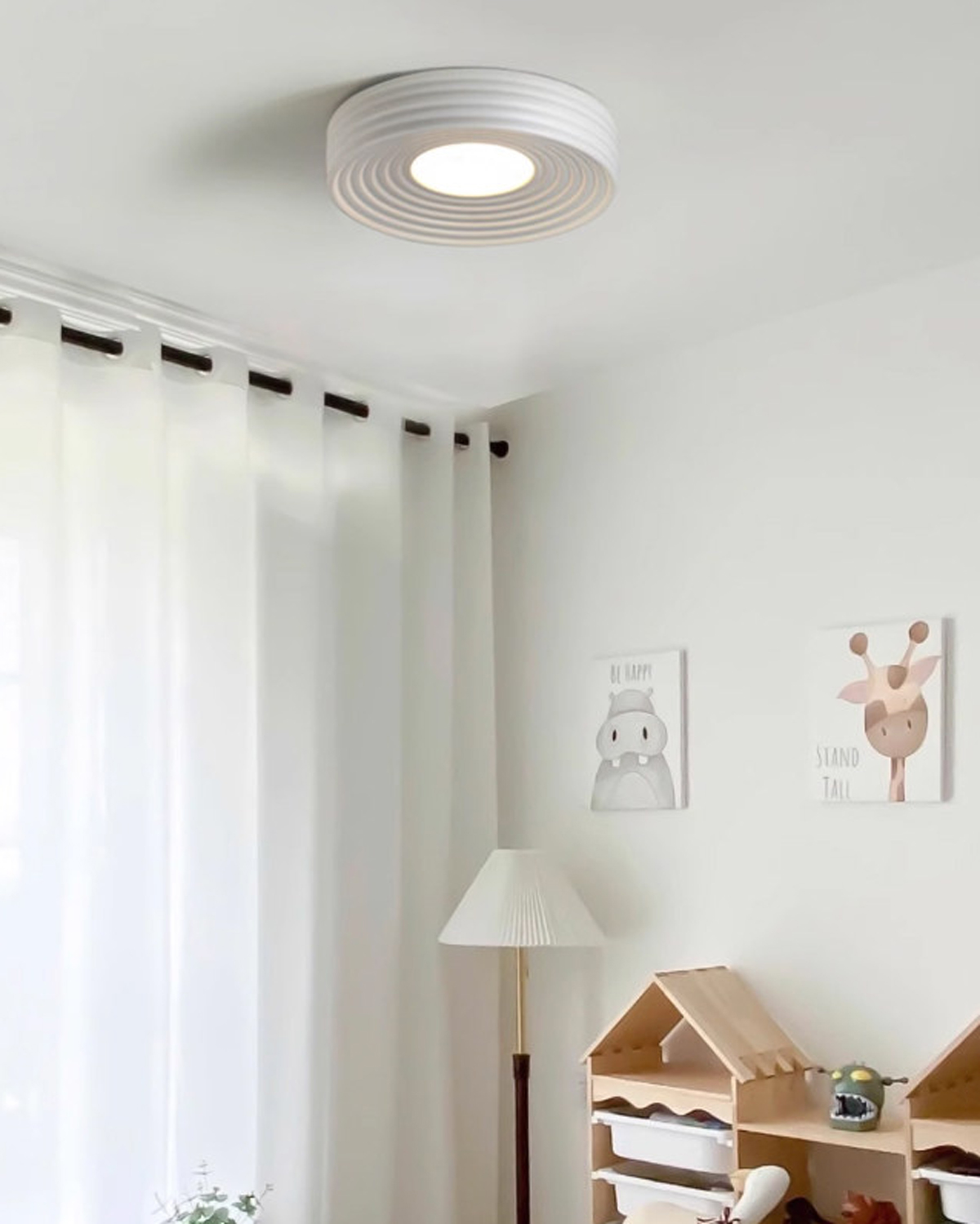 Layered Halo Ceiling Light