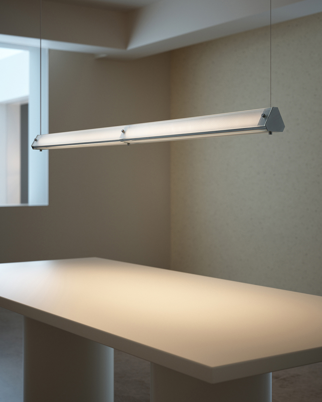 Linear Prism Pendant Light