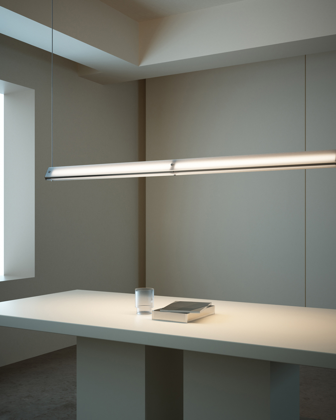 Linear Prism Pendant Light