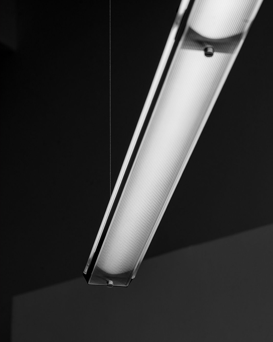 Linear Prism Pendant Light