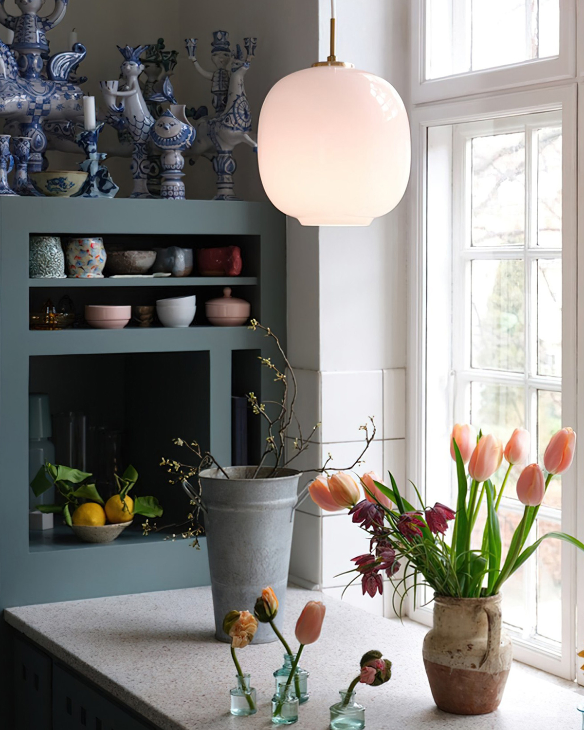 Lisse Glass Pendant Light