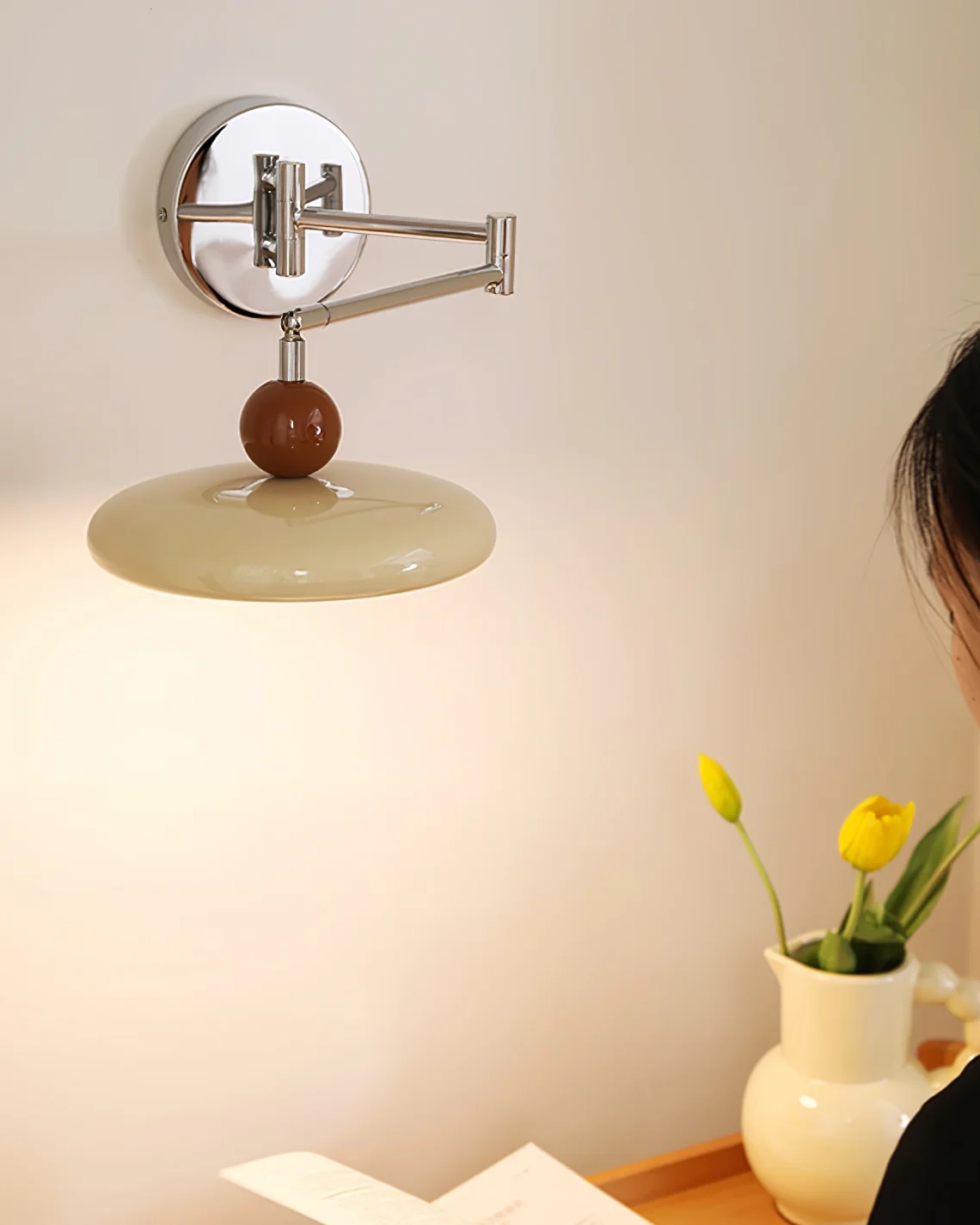 Lola Swing Arm Wall Lamp