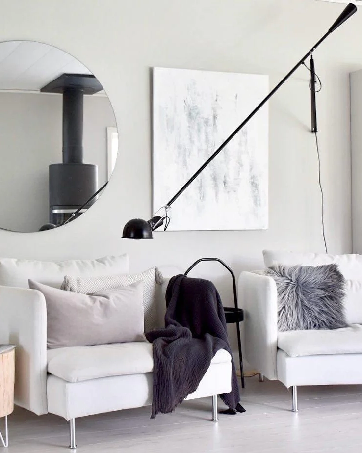 Long Arm Wall Lamp