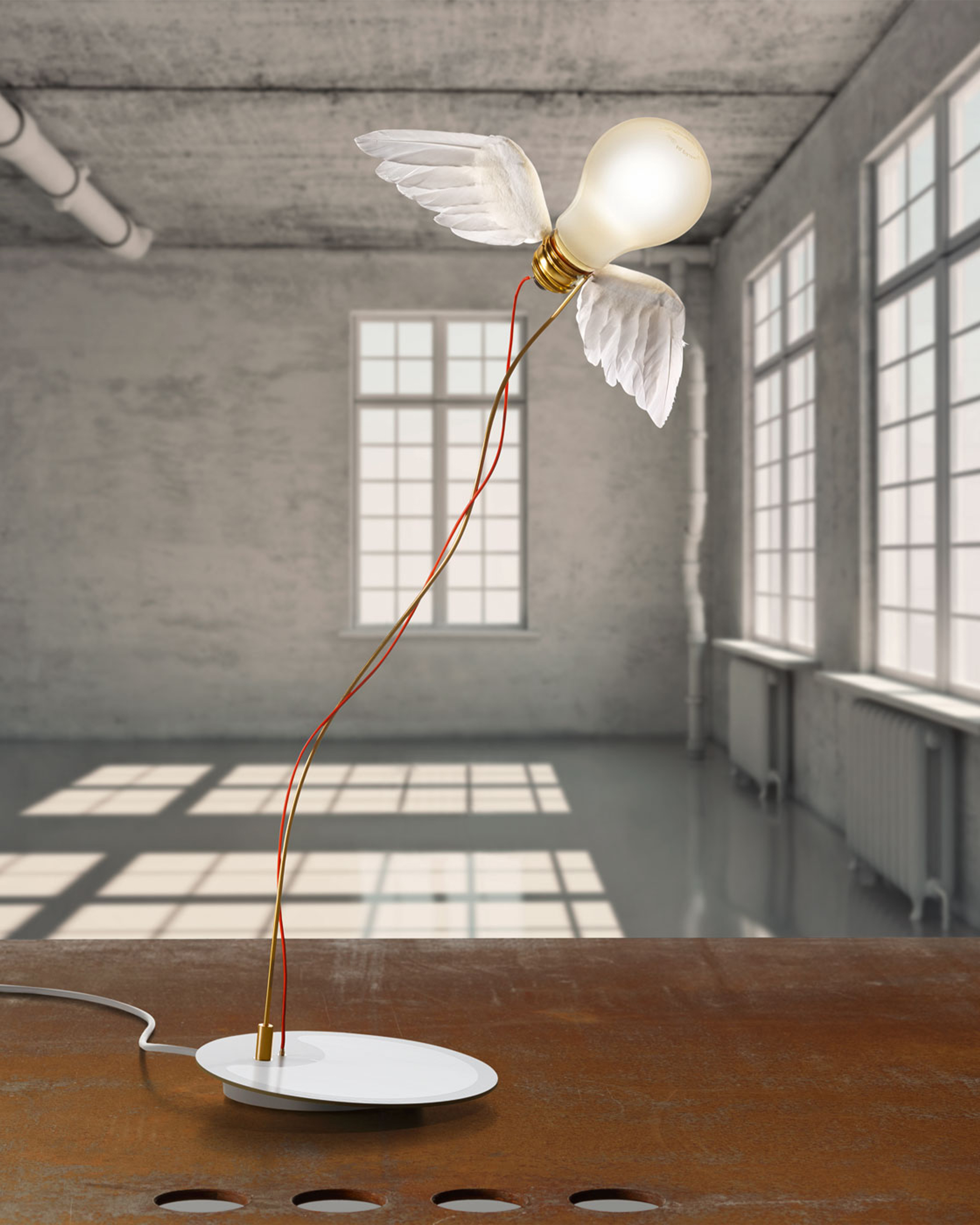 Lucellino Bird Table Lamp