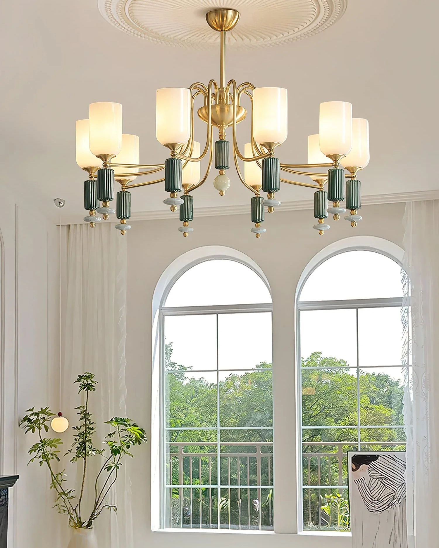 Luceren Ceramic Chandelier