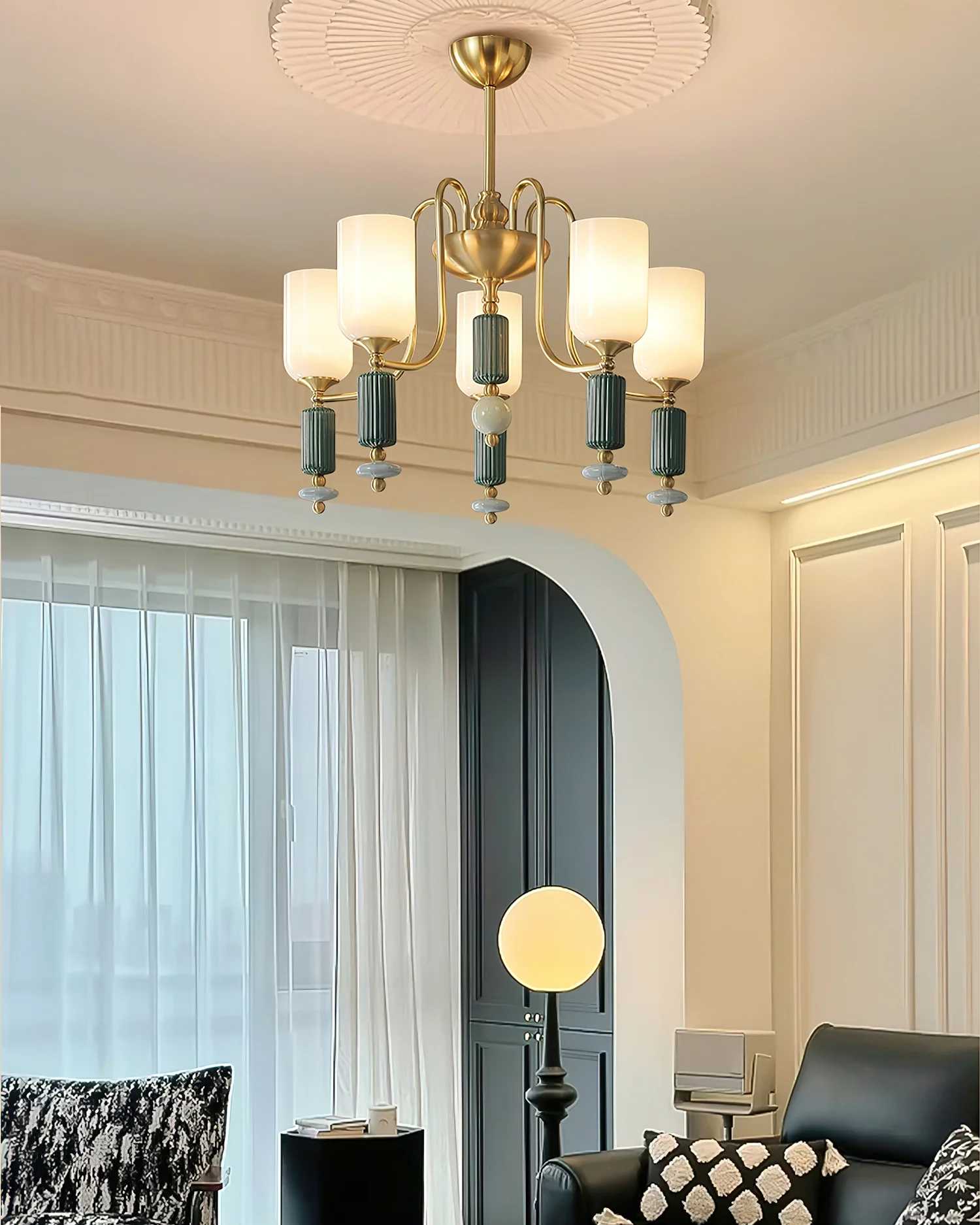 Luceren Ceramic Chandelier