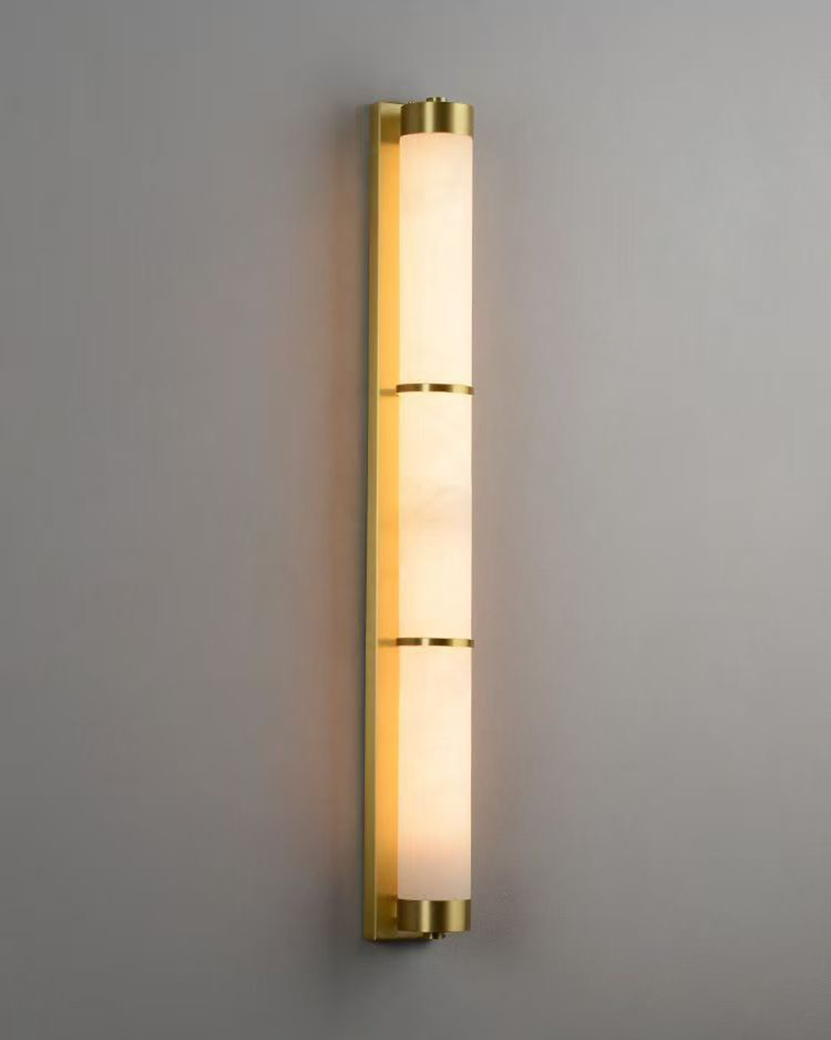 Lucien Alabaster Column Wall Light