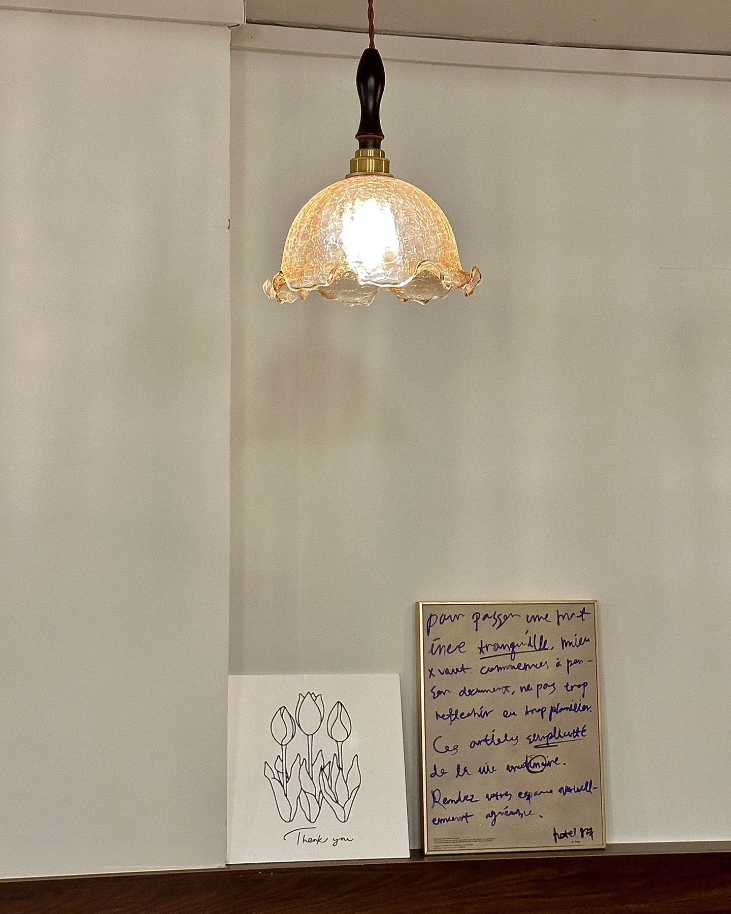 Luciole Glass Pendant Light