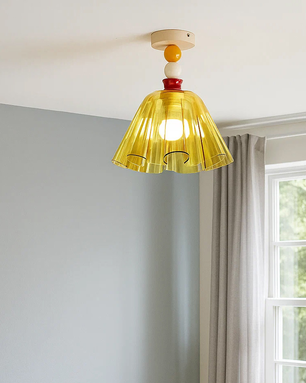Lulu Bead Flush Mount Ceiling Lamp