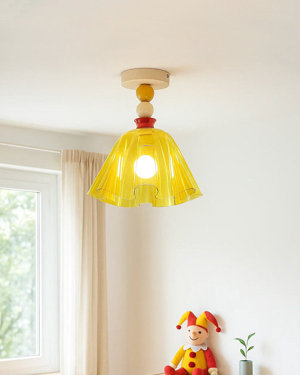 Lulu Bead Flush Mount Ceiling Lamp