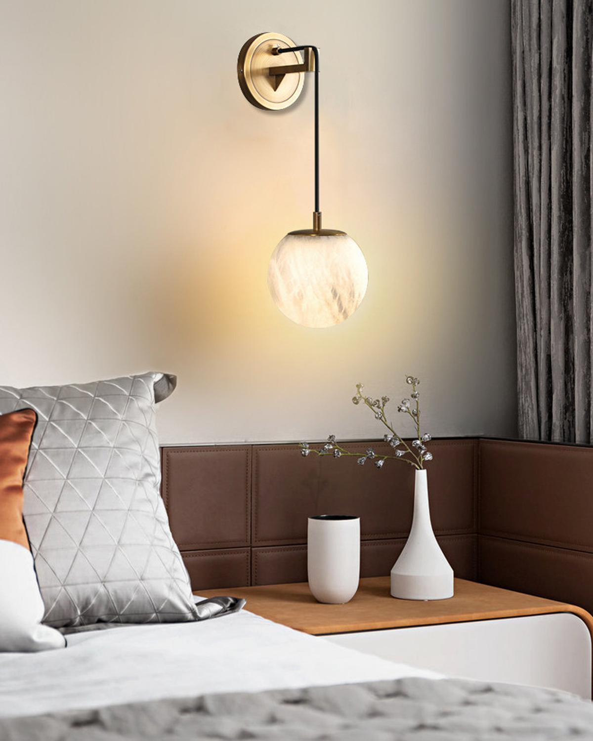 Luma Orb Wall Light