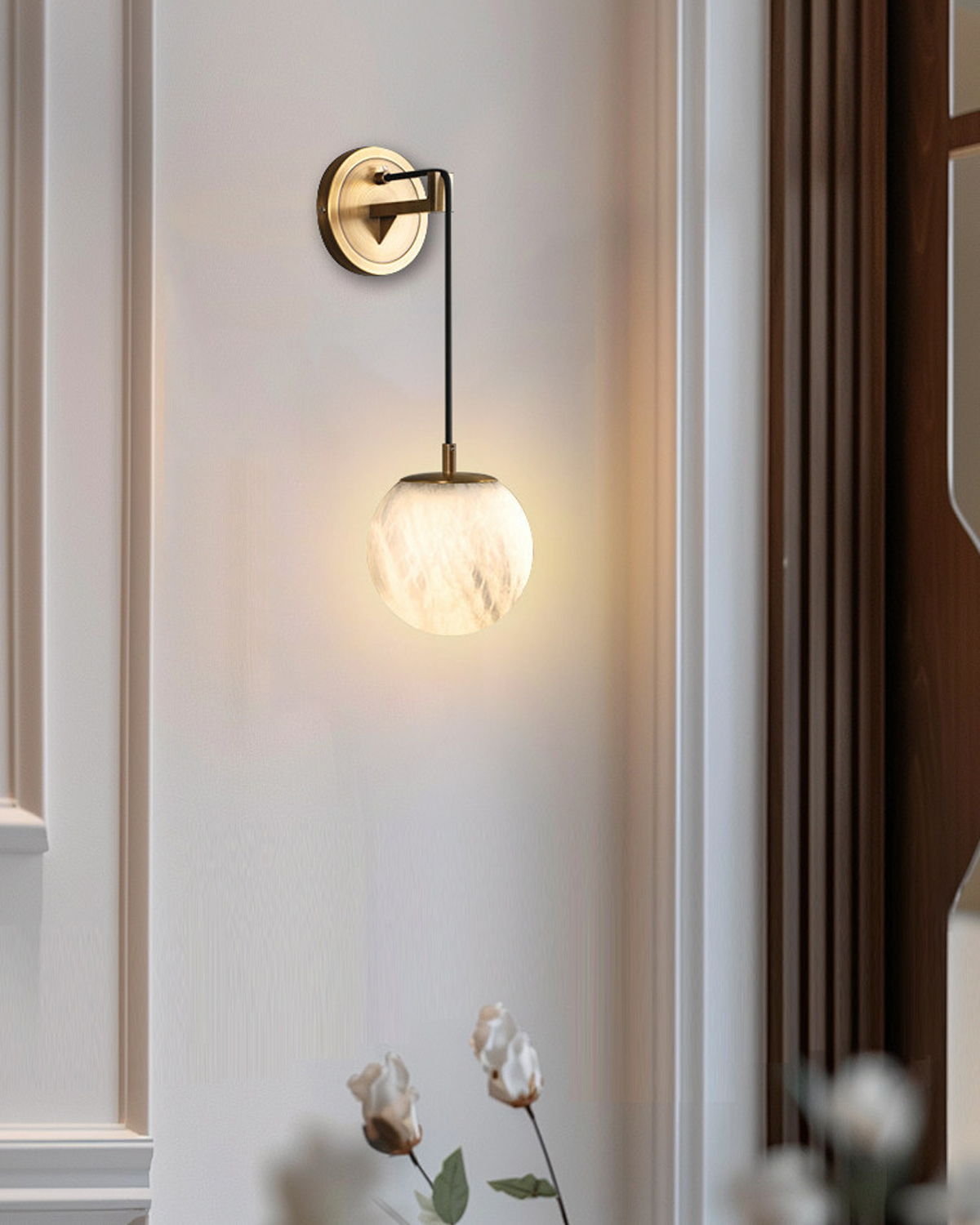 Luma Orb Wall Light