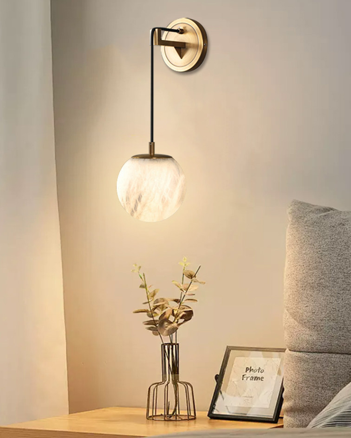 Luma Orb Wall Light