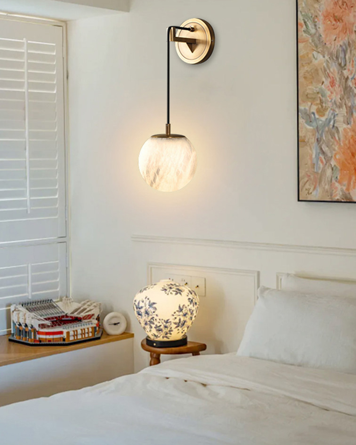 Luma Orb Wall Light