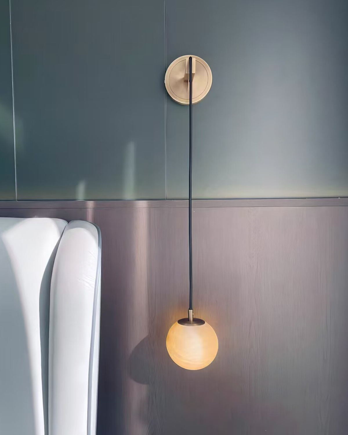 Luma Orb Wall Light