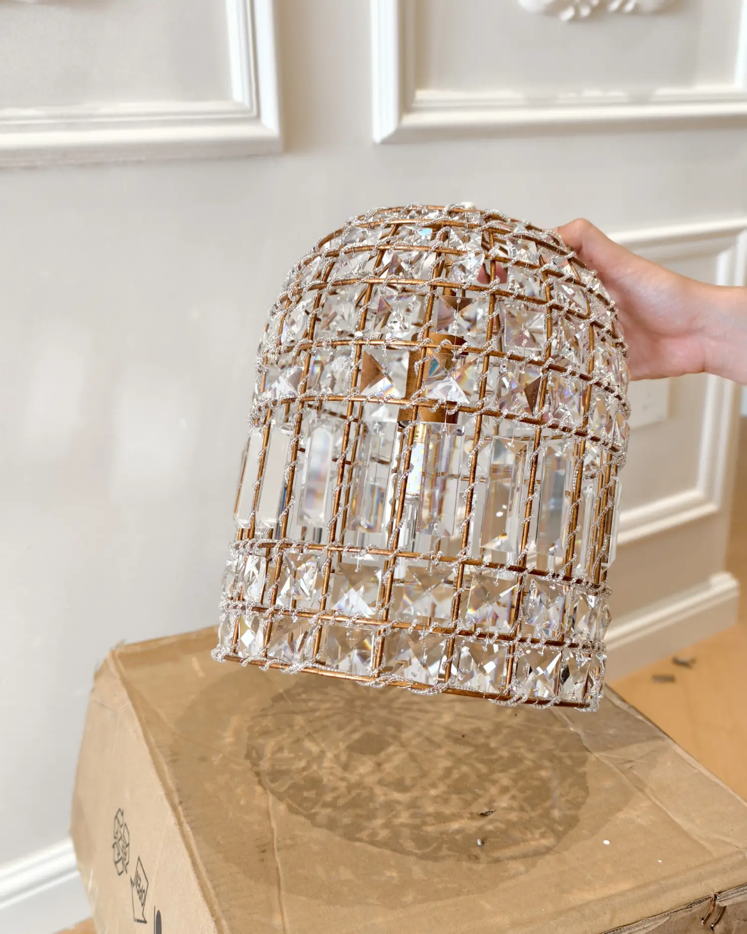 Lumiere Cage Pendant Light