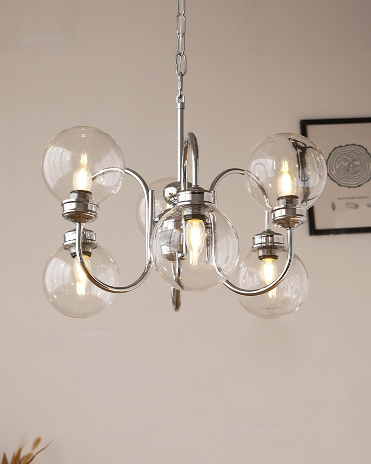 Luminara Globe Chandelier