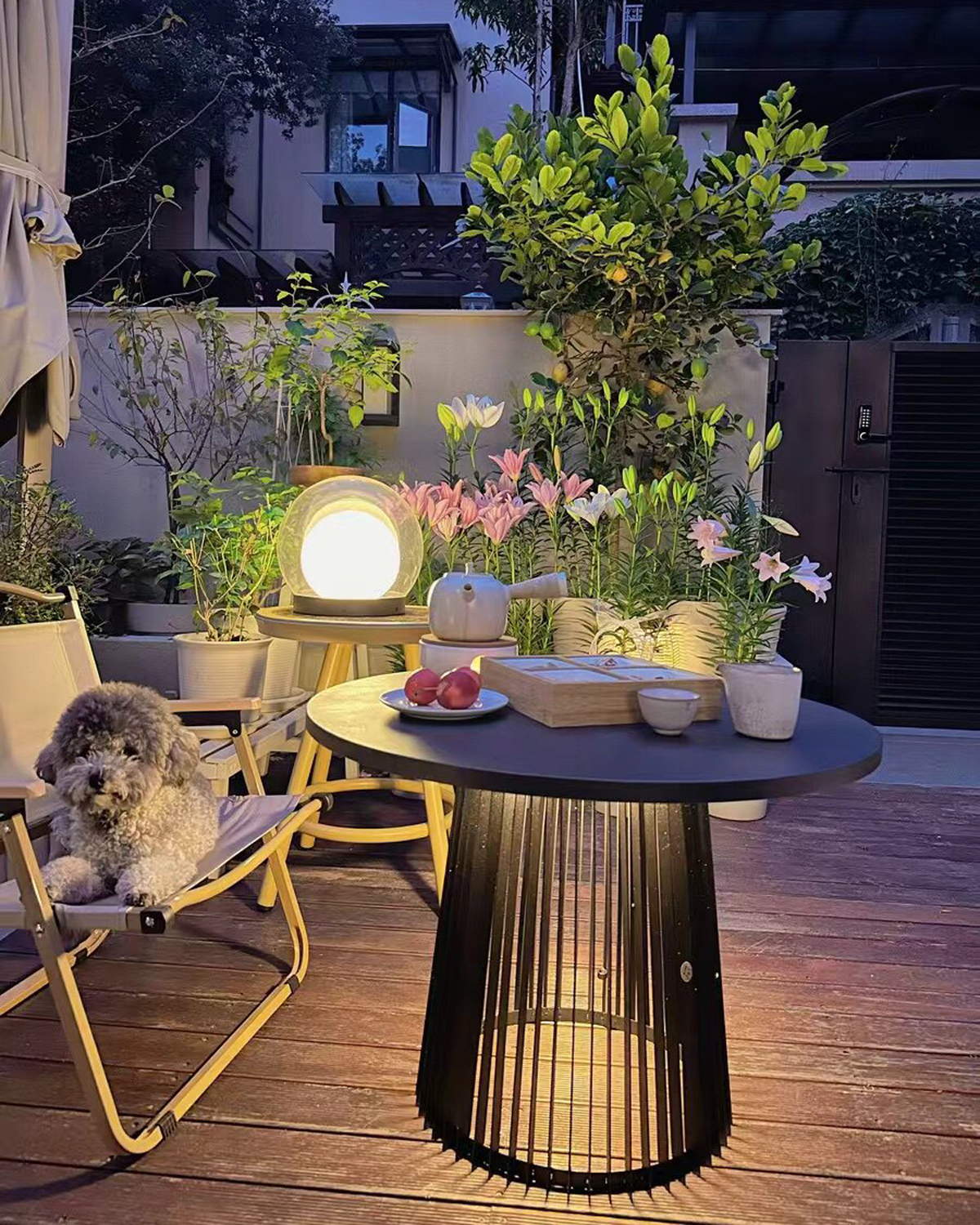 Luna Dome Outdoor Lamp