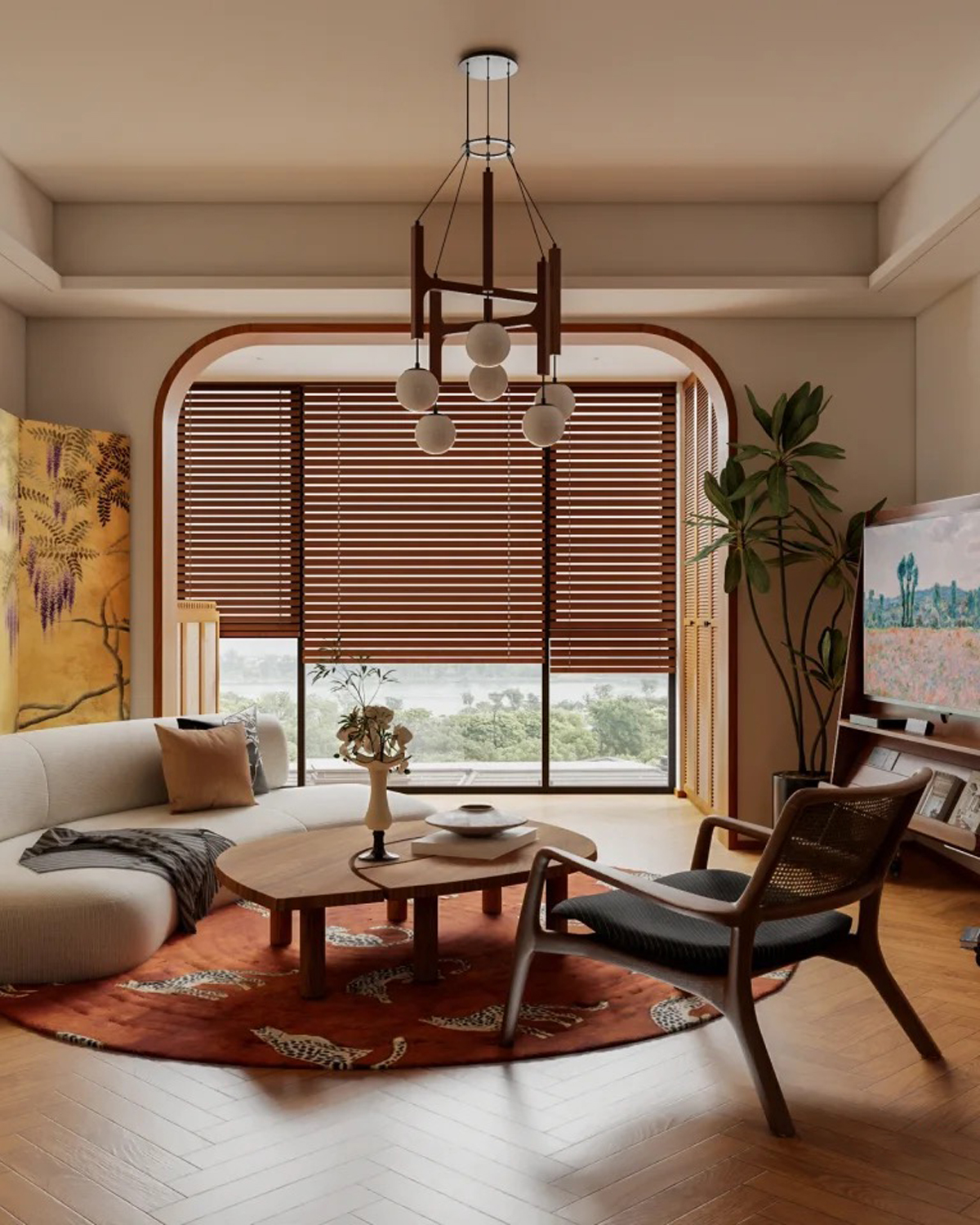 Lunna Orb Chandelier