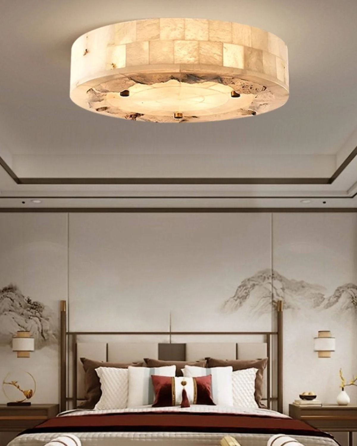 Luriel Alabaster Ceiling Light