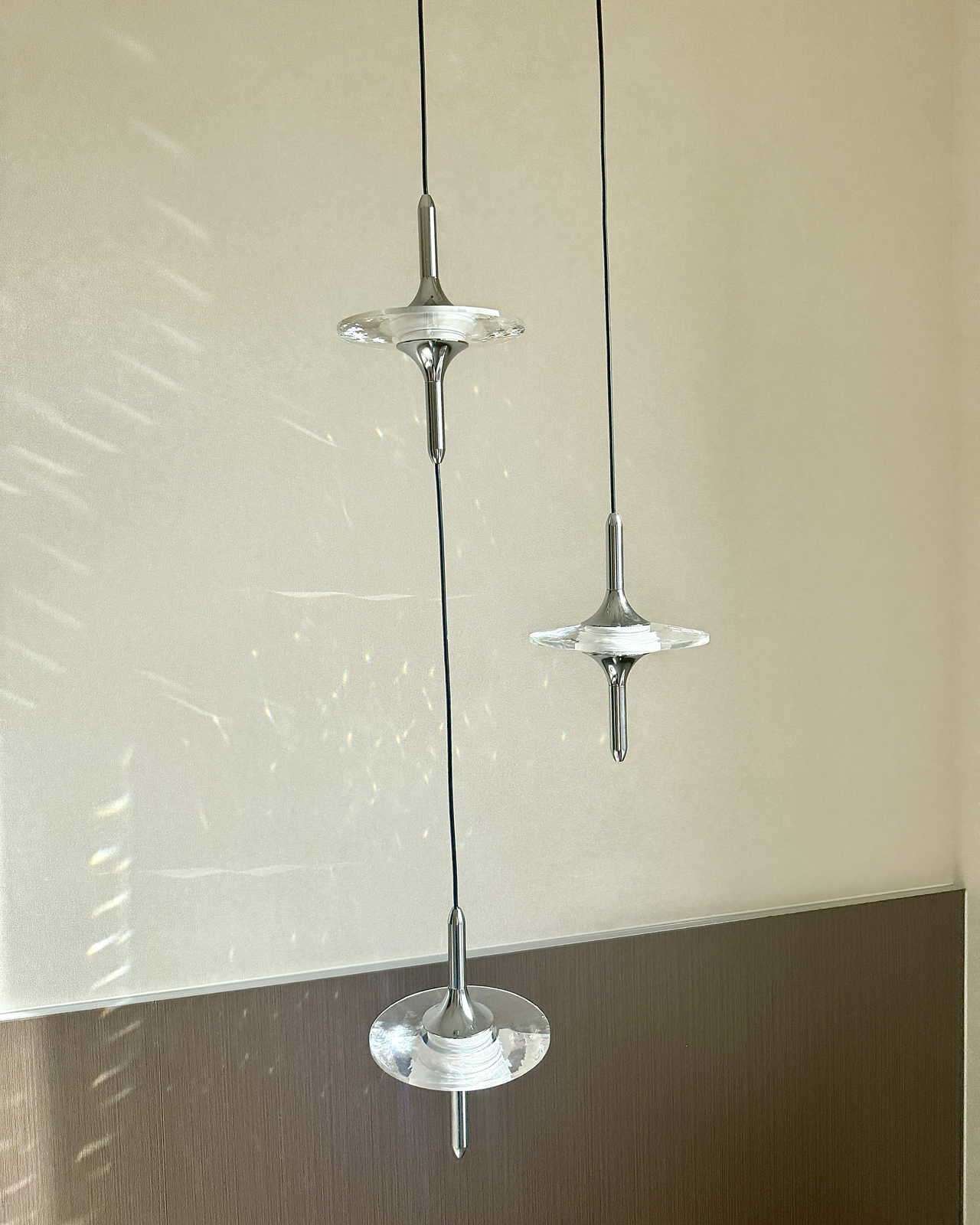 Lustre Crystal Pendant Light