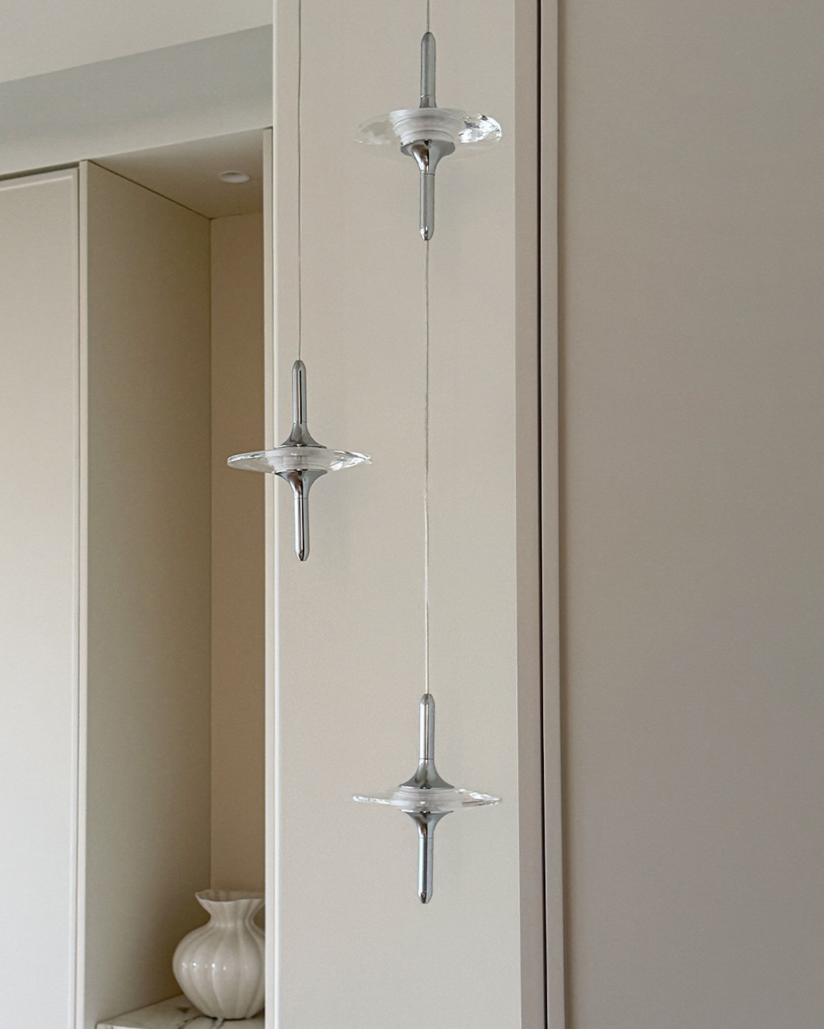 Lustre Crystal Pendant Light
