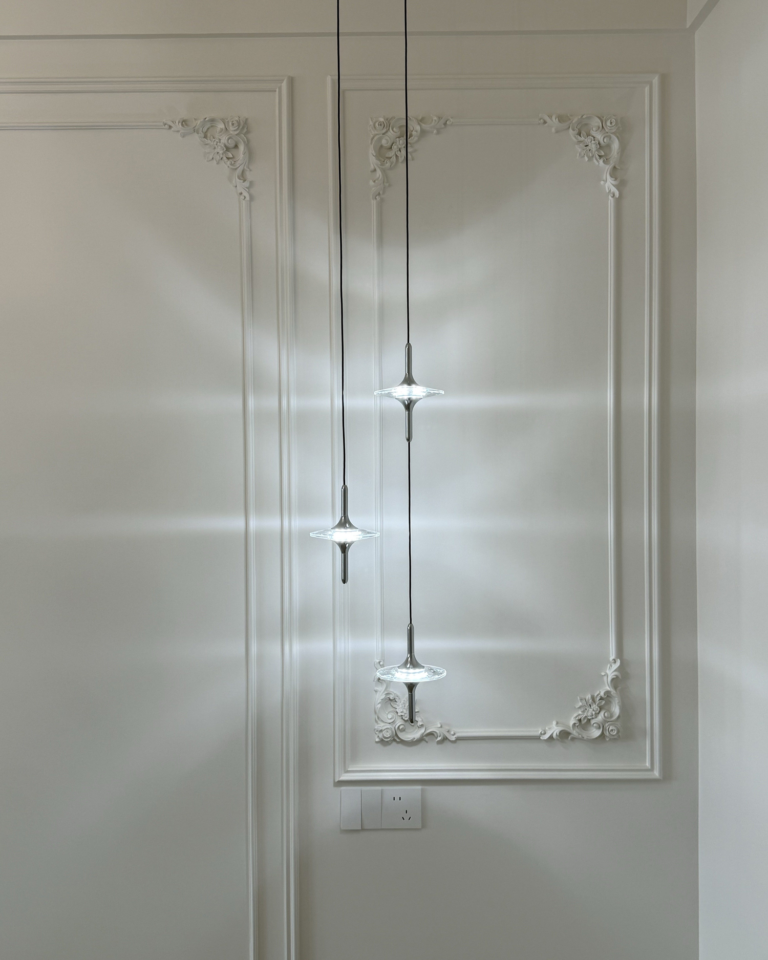 Lustre Crystal Pendant Light