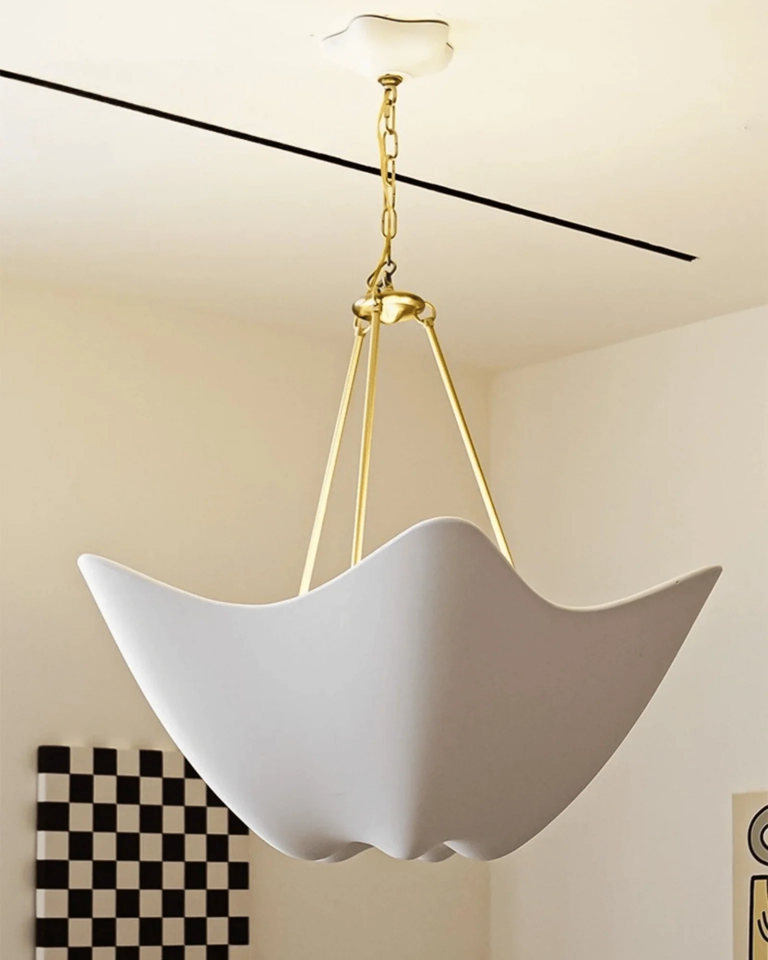 Luvonea Plaster Chandelier