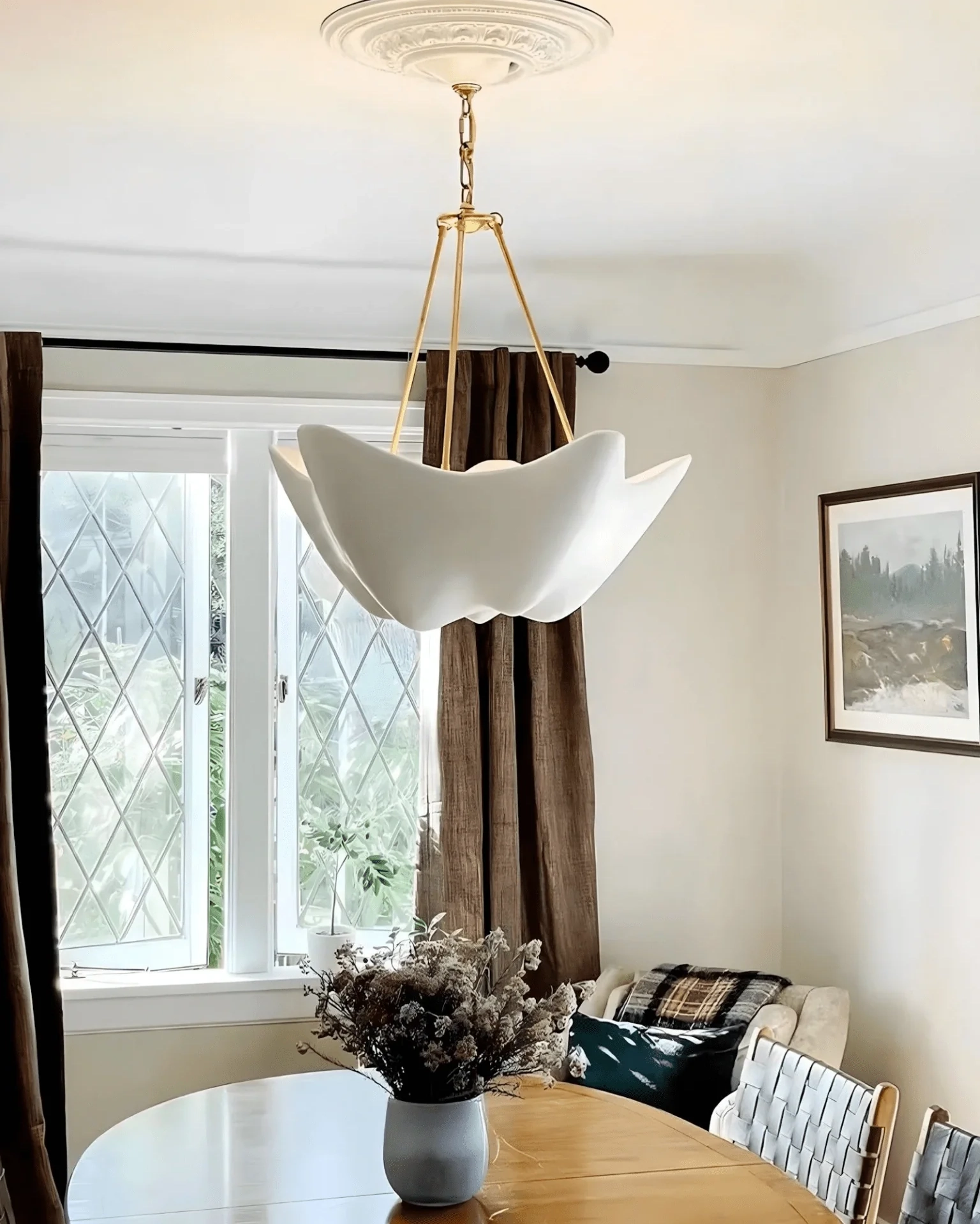 Luvonea Plaster Chandelier