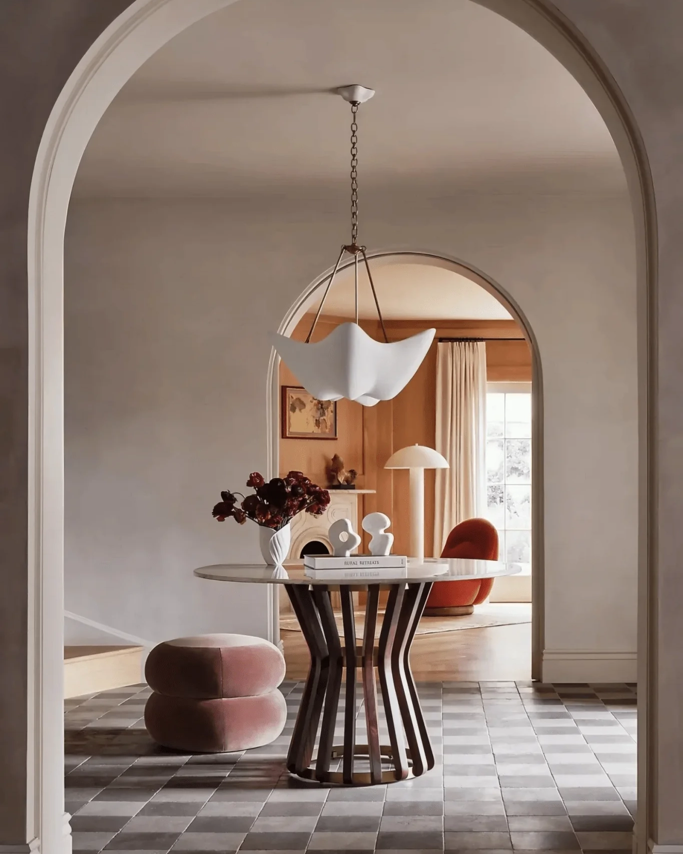 Luvonea Plaster Chandelier