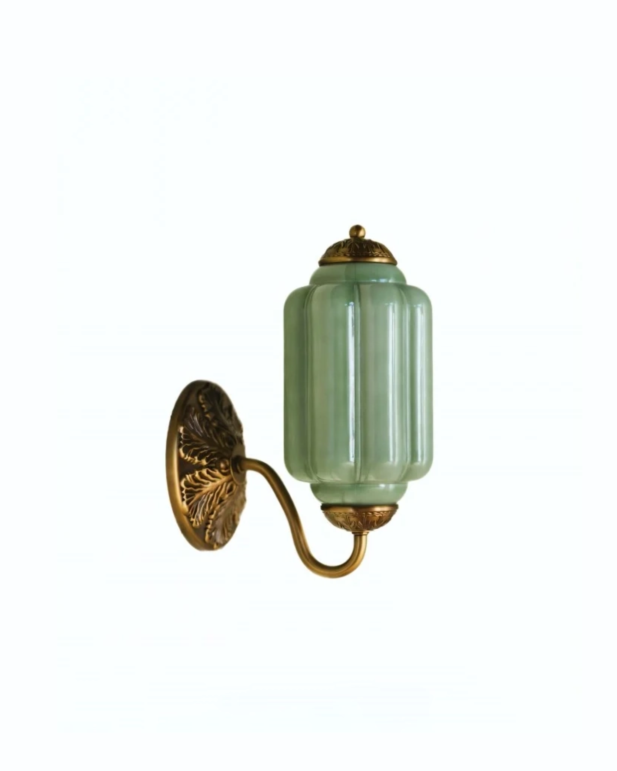 Murano Pumpkin Glass Wall Lamp