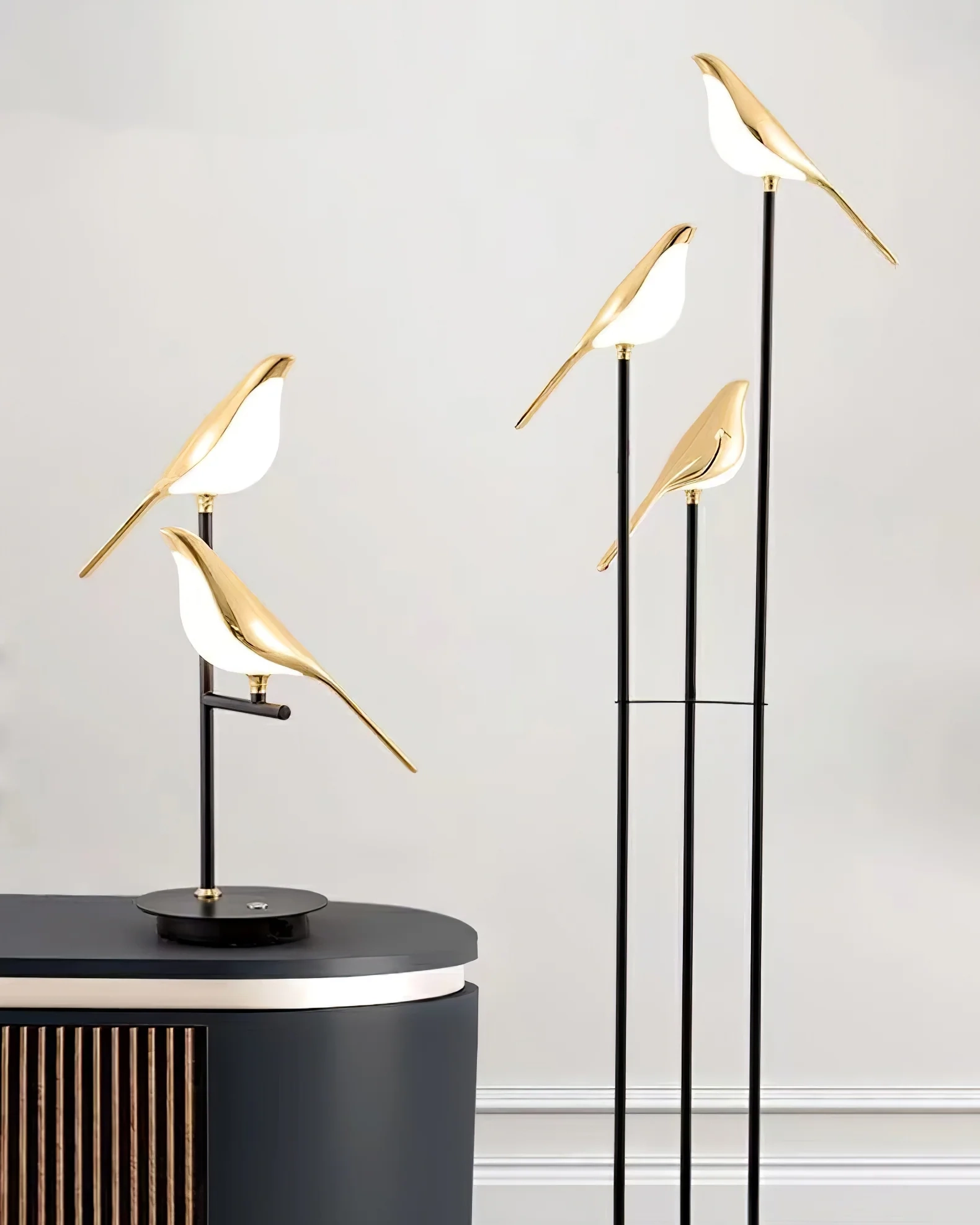 Magpie Perch Floor Lamp