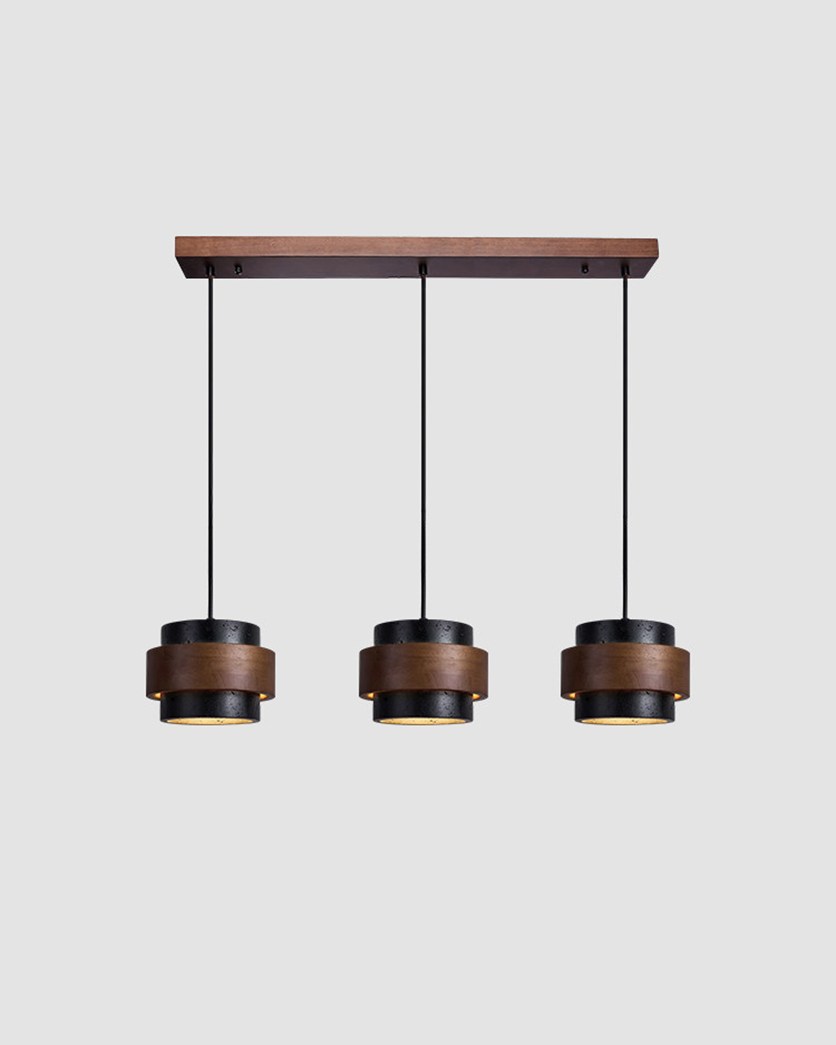 Cairn Orbit Travertine Pendant Light