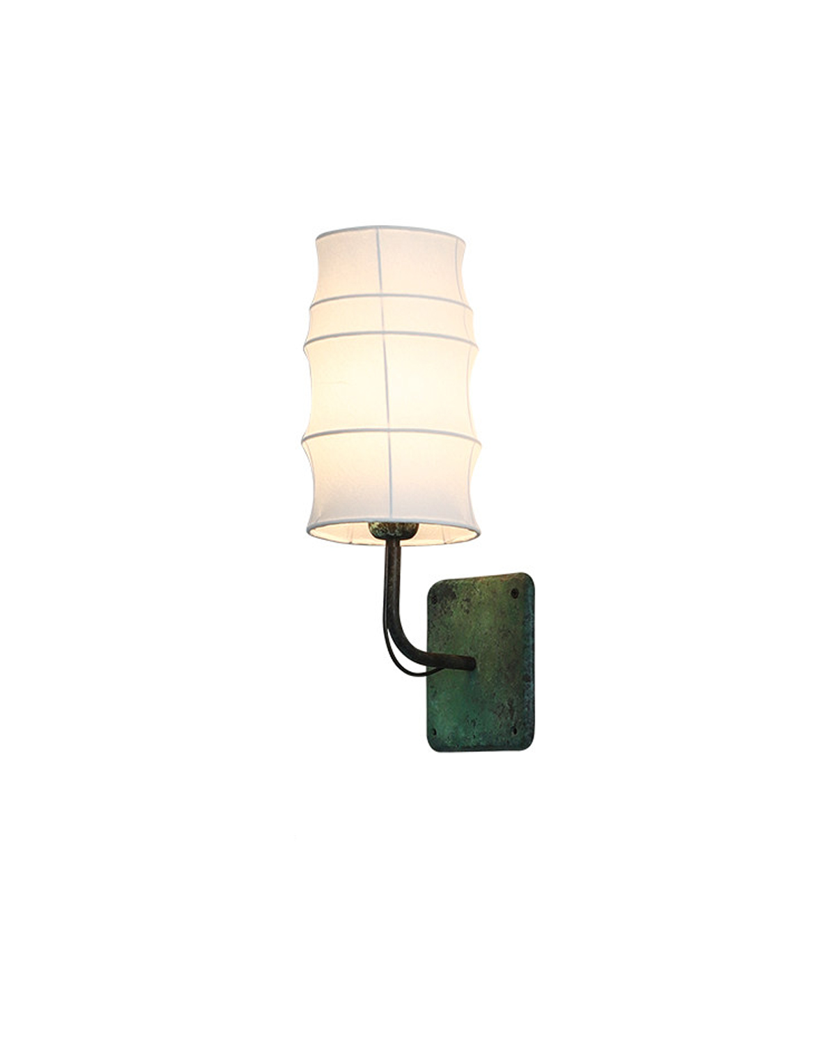 Patina Veil Fabric Wall Sconce
