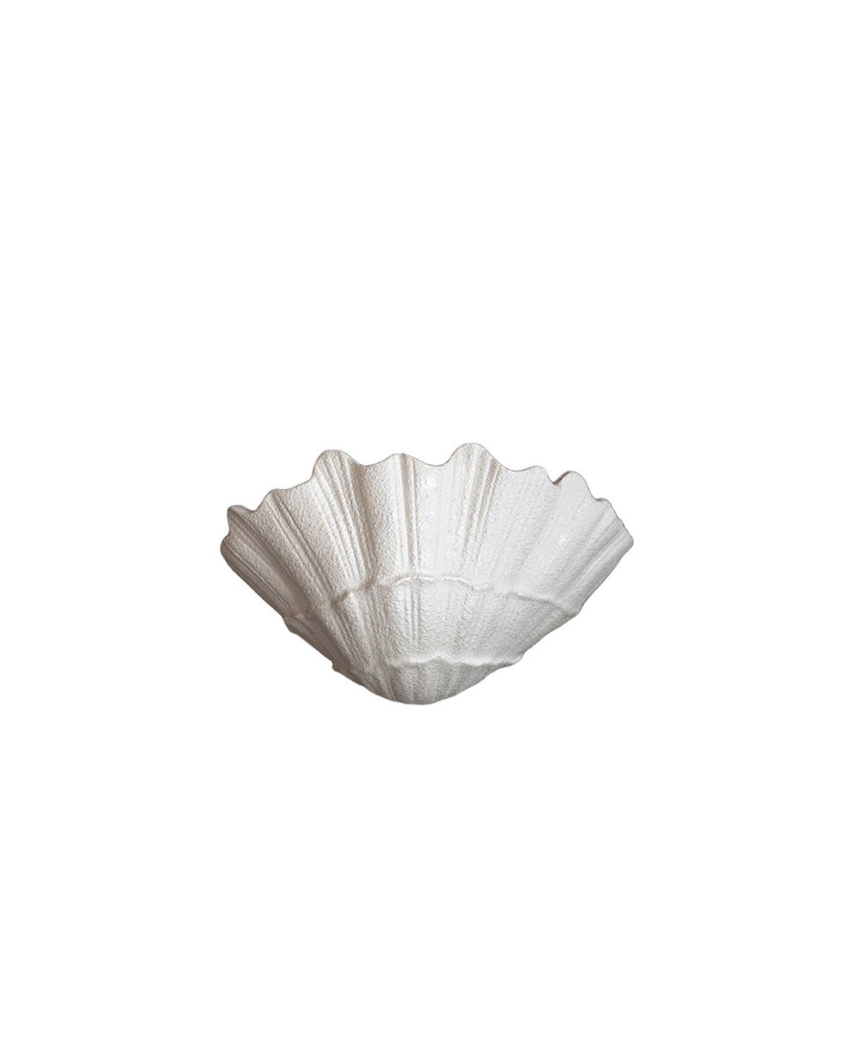 Tidal Bloom Plaster Wall Sconce