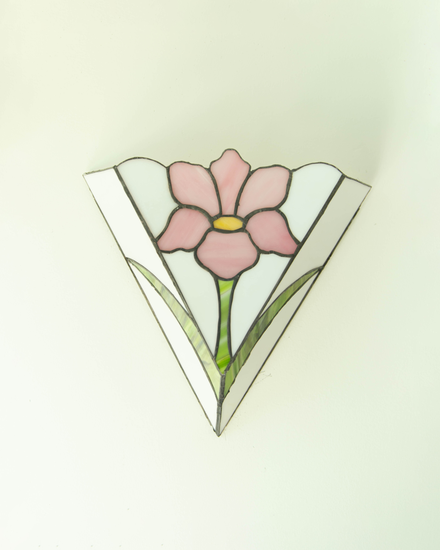 Iris Reverie Stained Glass Wall Sconce