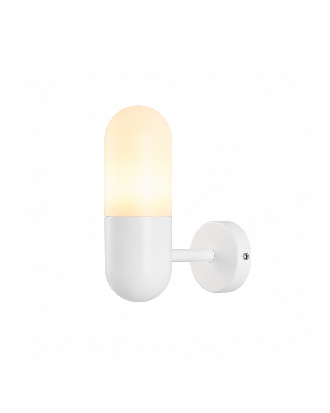 Soft Glow Capsule Wall Light