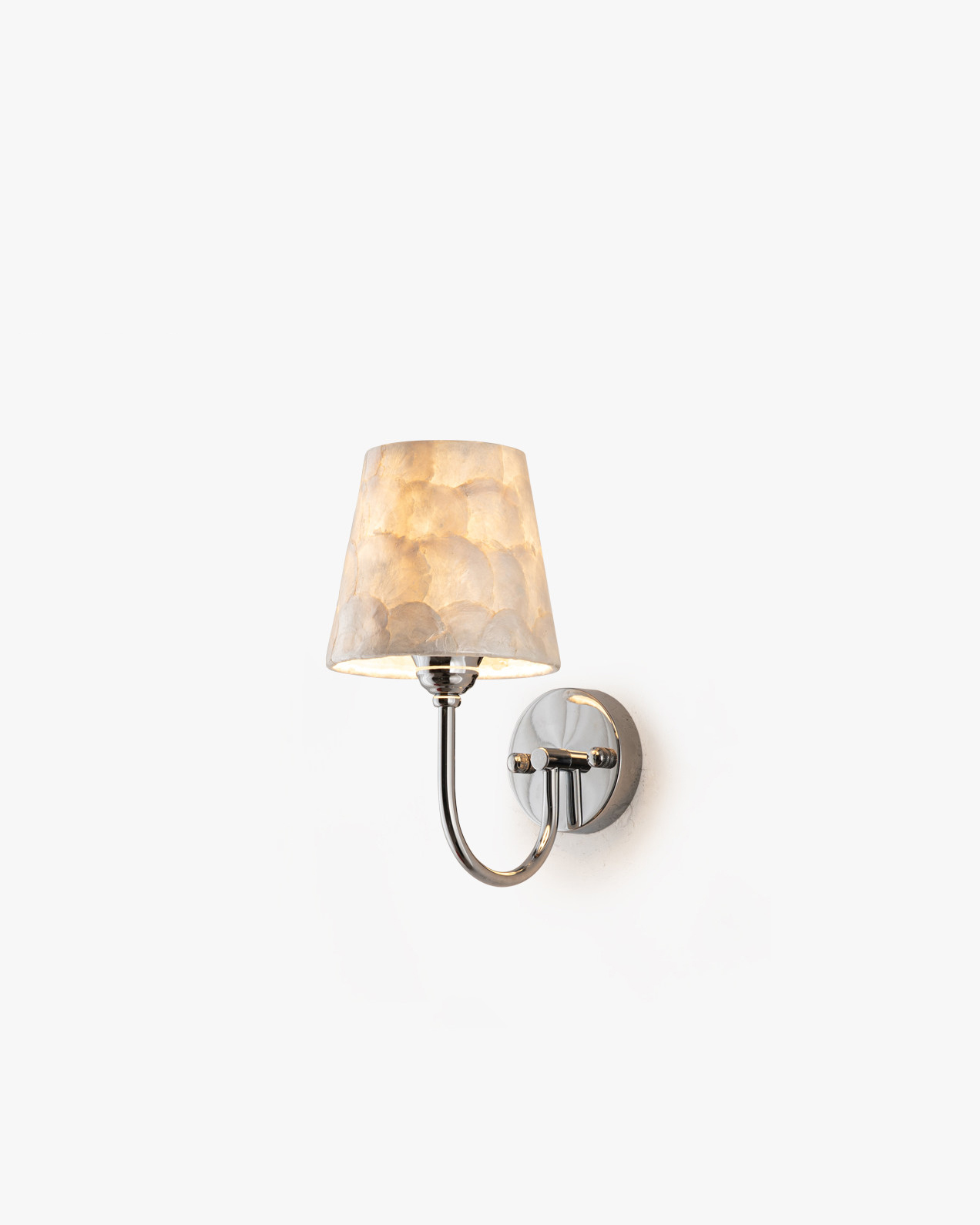Opal Shell Wall Sconce