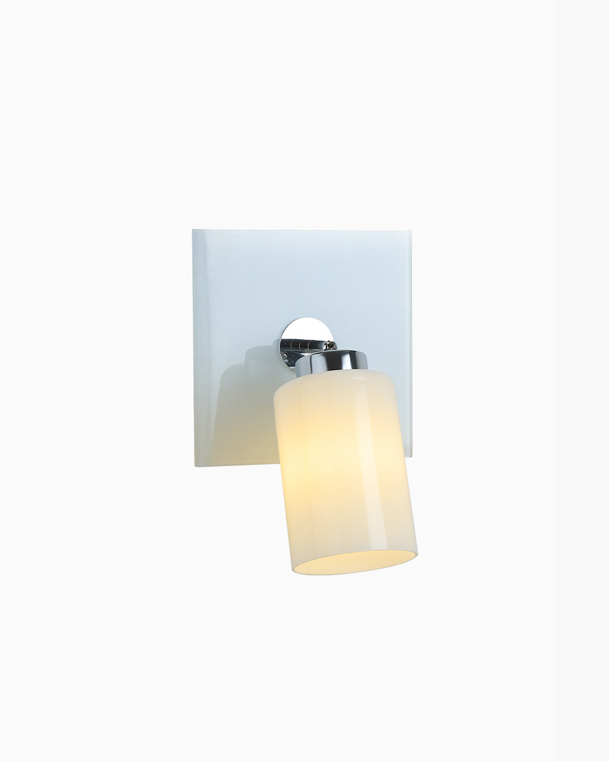 Alba Milk Glass Wall Sconce