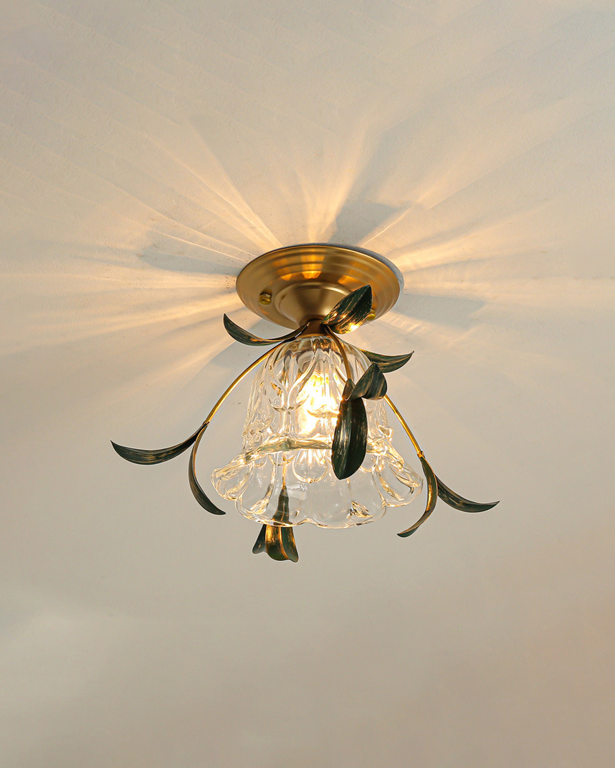Ivy Bell Flush Mount Ceiling Light
