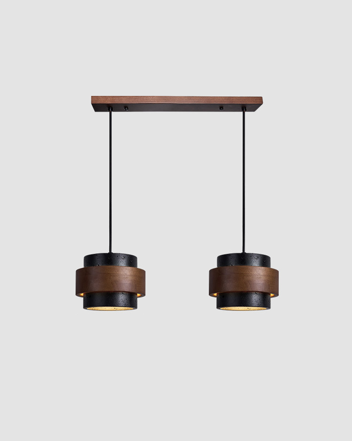 Cairn Orbit Travertine Pendant Light