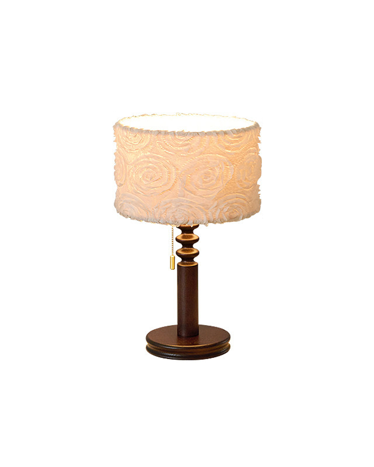 Soft Rose Fabric Table Lamp