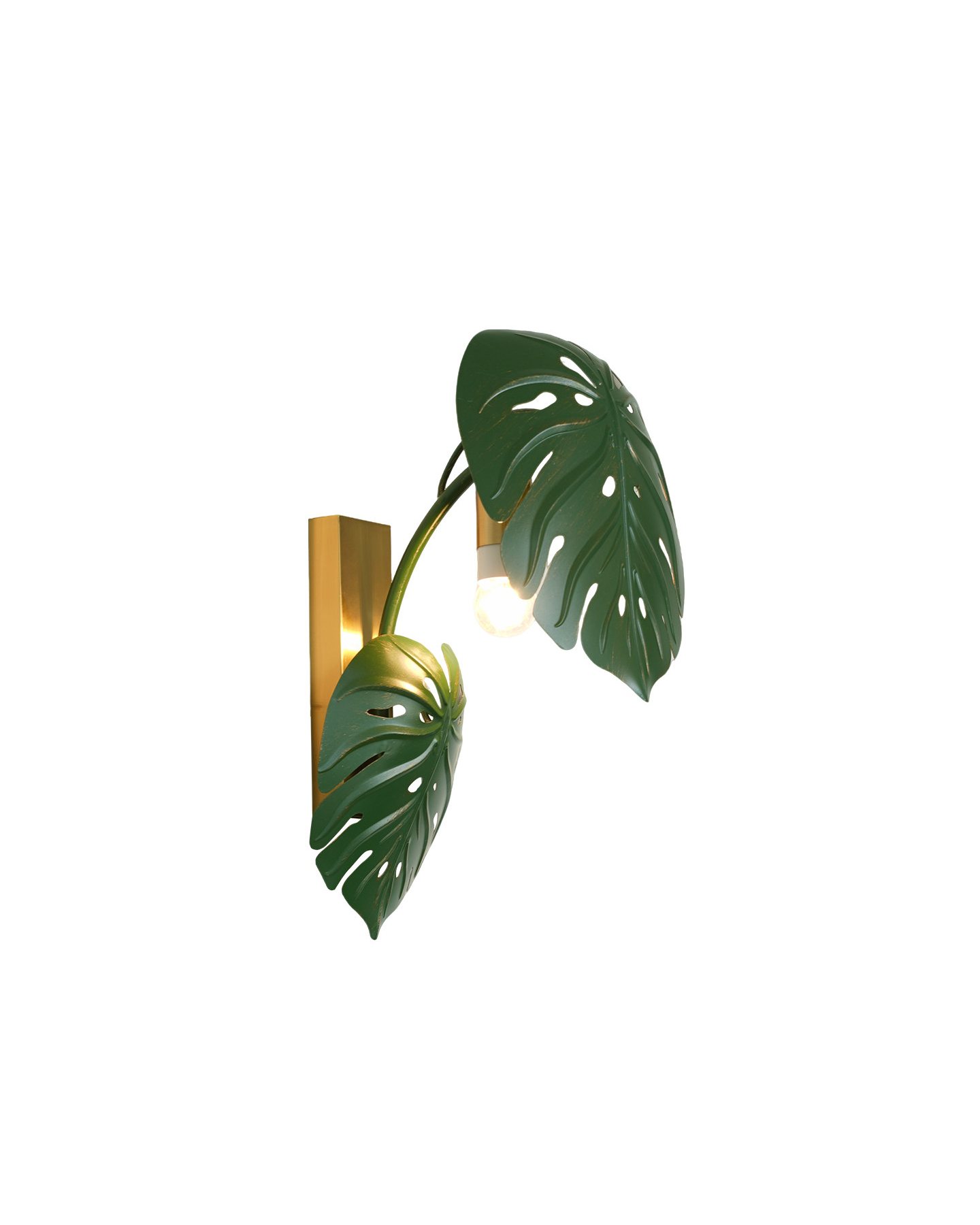 Lush Leaf Wall Light